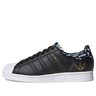 adidas Superstar Black Gold Metallic H00185
