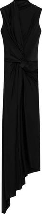 Balenciaga Maxi Dresses, female, Black, Size: XS Balenciaga Dresses Black