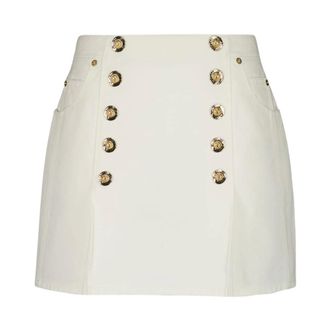 Balmain Mujer, Faldas, Blanco, Talla: S