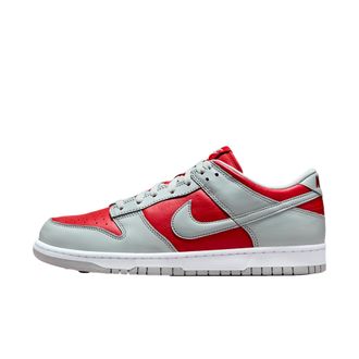 Nike Dunk Low QS Varsity Red / Silver - White FQ6965-600 Mens