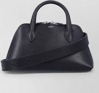 Coperni leather mini belt bag top handle