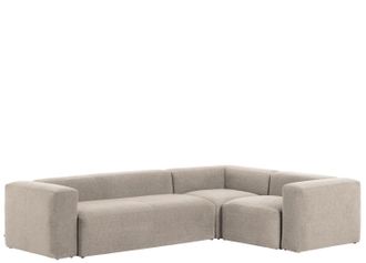 K Home Design-Ecksofa Klocks 320 x 230 cm - Beige