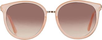 Guess Brown Gradient Teacup Ladies Sunglasses GF0428 57F 56