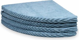 OEM Esterilla Plegable Redonda, Di&aacute;metro 160, Color Azul Gofre