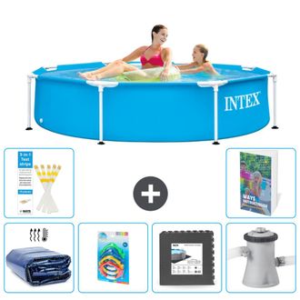 Intex Piscina Con Estructura Redonda - 244x51 Cm - 7-piezas S3