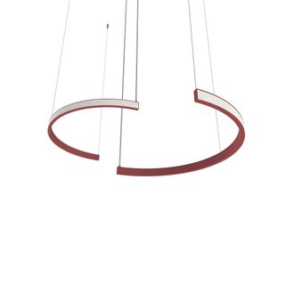 Lumicom Half Lampara De Techo Lineal X2 Monocolor Mate