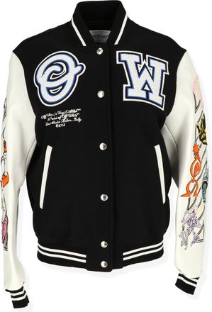 Off-white Off White Womens Black/White Jacket