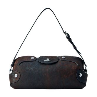 Vivienne Westwood Shoulder Bags, female, Brown, Size: ONE SIZE Wilma Clutch