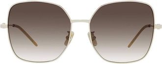 Givenchy Gradient Brown Square Ladies Sunglasses GV40093U 32F 58