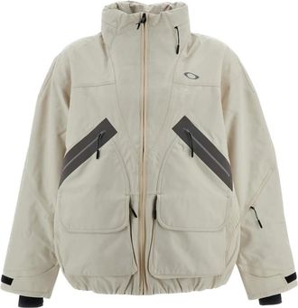 Oakley Kota Insulated Jacket - Heren - Sport - Beige - Maat: M Zijde