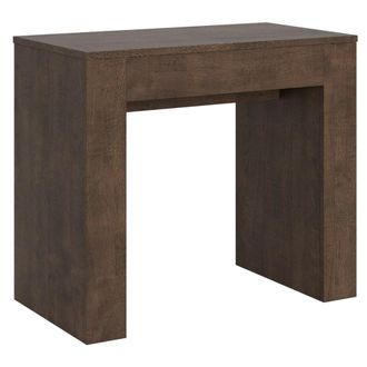 Itamoby Consola extensible 90x49/307 cm efecto madera nogal