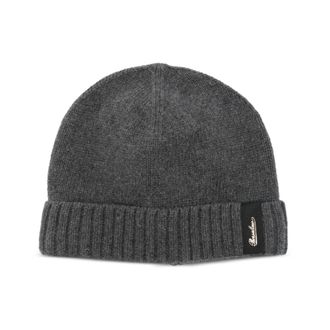Borsalino City Cashmere Beanie - Dames - Hoeden - Grijs - ONE Size - Kasjmier - Accessoires