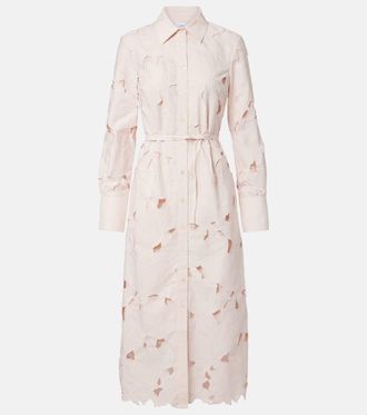 Erdem Guipure lace shirt dress