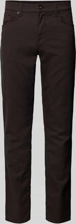 Brax Brax Stoffhose mit Viskose-Anteil im 5-Pocket-Design Modell Cadiz in Mittelbraun, Größe 32/32