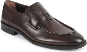 Vella Pais Marconne Penny Loafer in Dark Brown at Nordstrom Rack, Size 12