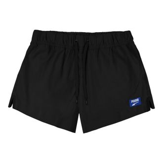Puma Womens high Waist Board Shorts, Black, XS