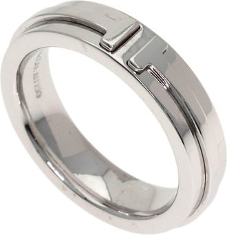 Tiffany & Co. White Gold White Gold (18K) Band Ring (Pre-Owned)