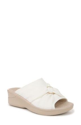 Life Stride Serenade Slide Sandal in White at Nordstrom Rack, Size 8.5