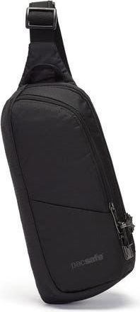 Pacsafe V Action Sling in Jet Black at Nordstrom