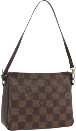 Louis Vuitton Pre-owned Pouch - Dames - Vintage Schoudertas - Bruin - ONE Size - Vintage