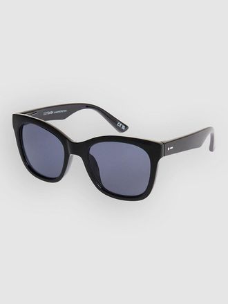 Dot Dash Vortex Shiny Black Sonnenbrille schwarz