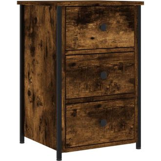 vidaXL Furniture Limited - Mesita De Noche Madera De Ingenier&iacute;a Roble