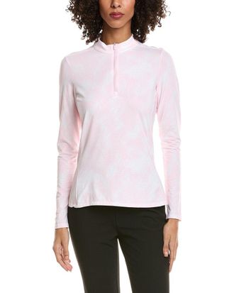 adidas Adidas Ultimate365 1/4-Zip Mock Neck Top