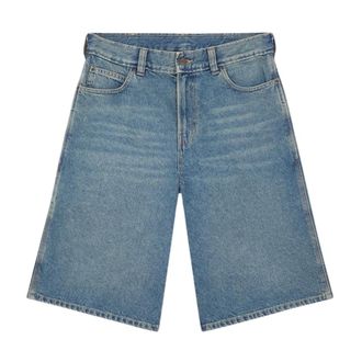Dickies Denim Shorts, male, Blue, Size: W32 958 Denim Shorts