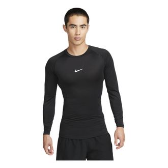 Nike Pro Dri-FIT Tight Long-Sleeve Fitness Top Black FB7920-010