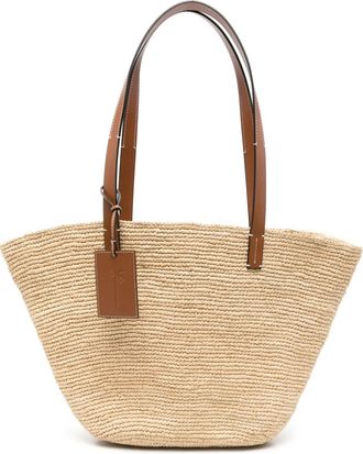 Maneb&igrave; New Basket shoulder bag - Neutrals