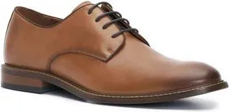 Vince Camuto Lyre Leather Derby in Cognac/brown Shhgrg at Nordstrom Rack, Size 11.5