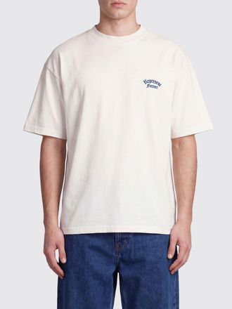 Represent T-shirt in cotone con stampa grafica e logo a contrasto