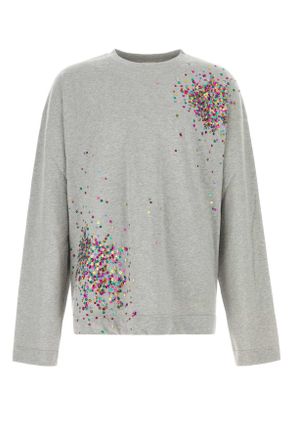 Dries Van Noten Grey Cotton Hegland T Shirt