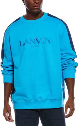 Lanvin Lanvin Side Curb Oversized Sweatshirt