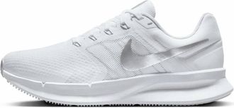 Nike Womens Run Swift 3 Road Running Shoes In White/silver