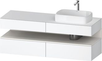 Duravit Qatego Consola Mueble Bajo Lavabo, 2 Extensiones, 2 - Duravit
