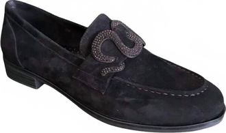 Vaneli Womens Kesar Loafer In Black Suede