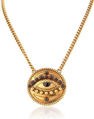 Roberto Cavalli Ladies Eye Pendant Necklace