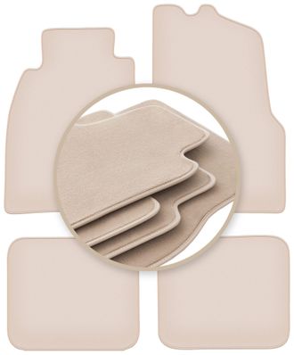 OEM Alfombrillas Beige Premium Para: Mitsubishi Carisma Sed&aacute;n, Liftback, Hatchback 1995-2004