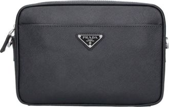 Prada Borsa A Spalla Logo