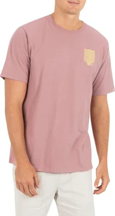 Hurley Tigre Graphic T-Shirt in Phantom Rose at Nordstrom, Size Xx-Large