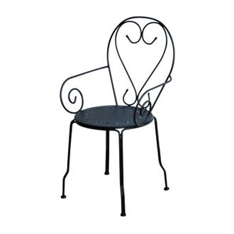 Vacchetti Vacchetti - Sill&oacute;n New Old Metal Antracita Claro Cm49x48h43/59/90