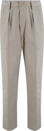 Eleventy Broeken - Heren - Slim Fit Broeken - Groen - W34 - Broeken