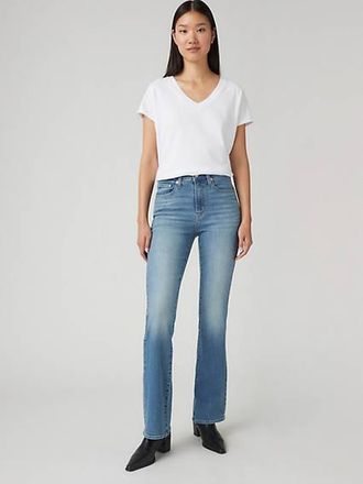 Levi's 725 High Rise Bootcut Jeans - Womens - 24X30 - Blue