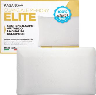 KASANOVA Cuscino guanciale memory Elite