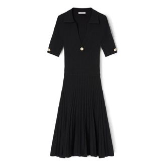 Motivi Dames, Jurken, Zwart, Maat: XS Viscose