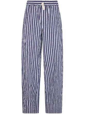 Nuur Striped Trousers With Elastic