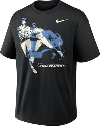 Nike Roch Cholowsky UCLA Athlete Energy Max90 Nike Mens College T-Shirt in Black | 04T600AJ1M-3RB