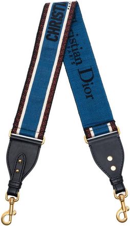 Dior Pre-owned Dior Embroidered Canvas Bag Strap Unisex W2XUN3L449B1LVG7