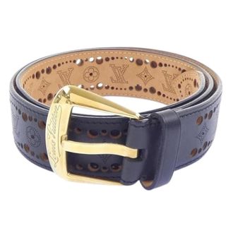 Louis Vuitton Pre-owned Belts, female, Black, Size: ONE SIZE Pre-owned Vintage Belt
